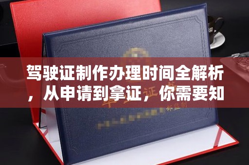 碑林驾驶证制作办理时间全解析，从申请到拿证，你需要知道的一切